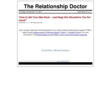 How Do I Get Him Back